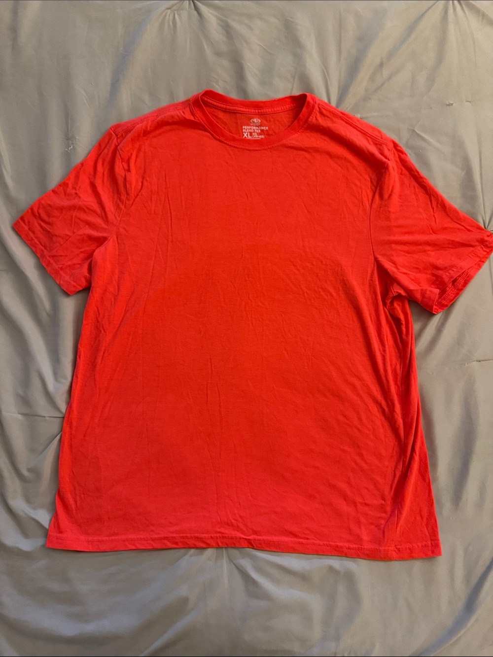Athletic Works Men's Short Sleeve Crew T-Shirt - Red